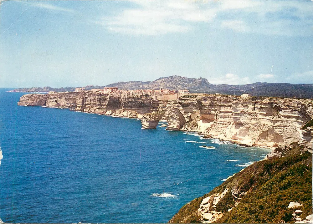 Bonifacio — Die Klippen und die Stadt — Éditions Kalliste, n° 406 - Vorderseite