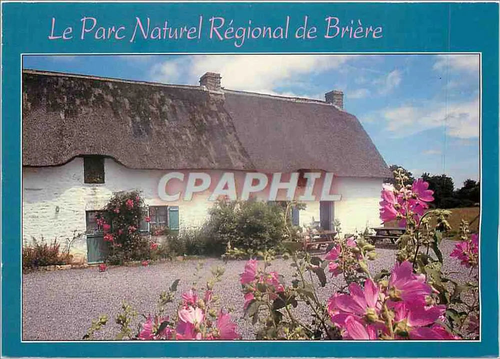 O Parque Natural Regional da Brière — Chaumières da Brière — Éditions d'Art de France - Frente