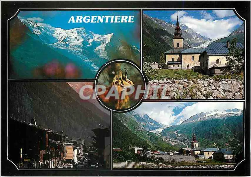 Argentière — Bergstation — Verlag BDA-367 - Vorderseite