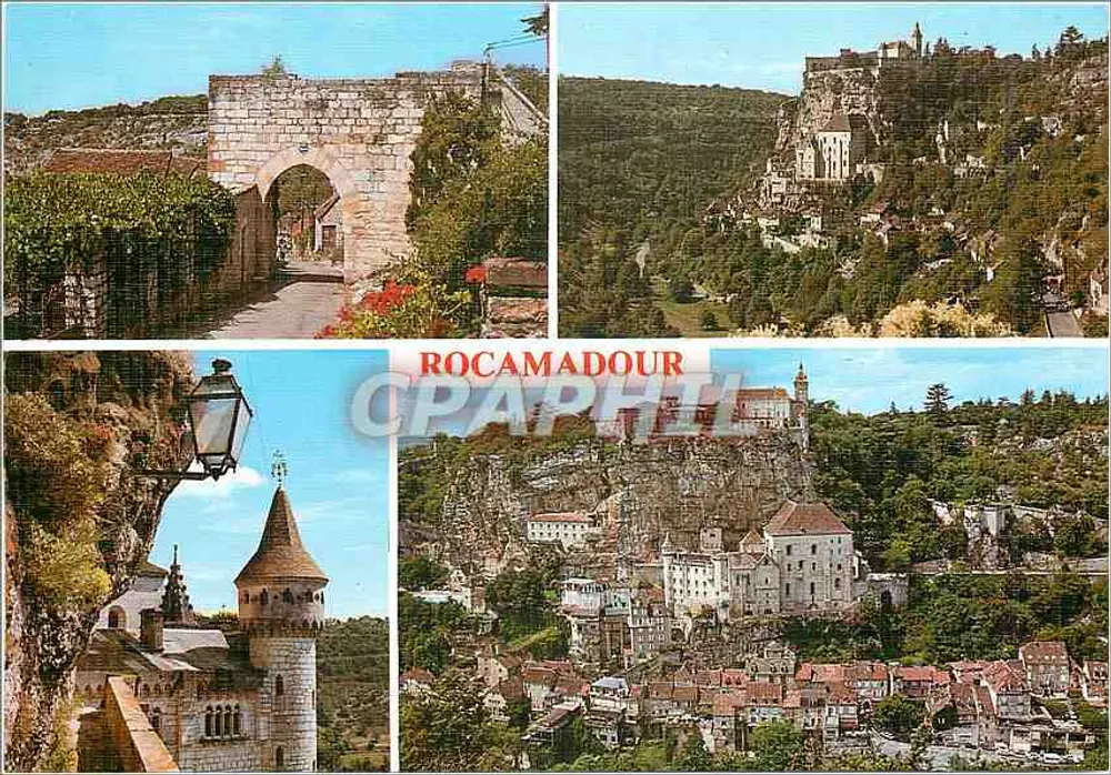 Rocamadour — Cidade medieval — Edição de Luxo, n° 46-267 - Frente