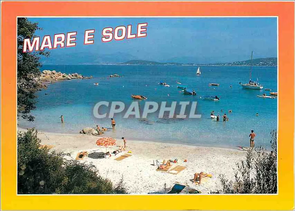 Mare e Sole — Erinnerung an Korsika — Erinnerung an den Strand Mare e Sole in Porticcio - Vorderseite