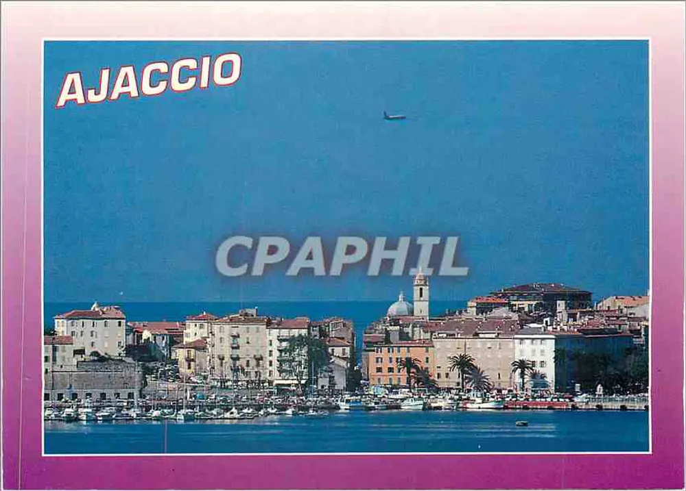Ajaccio — vista do porto - Frente