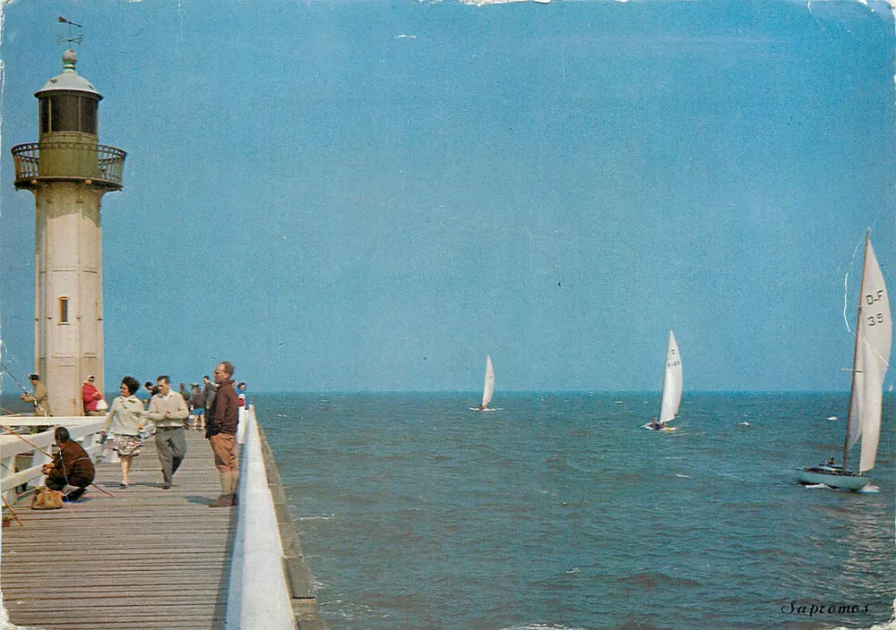 Der Steg - Deauville-Trouville (Calvados) — Edition Sapràmos - Vorderseite