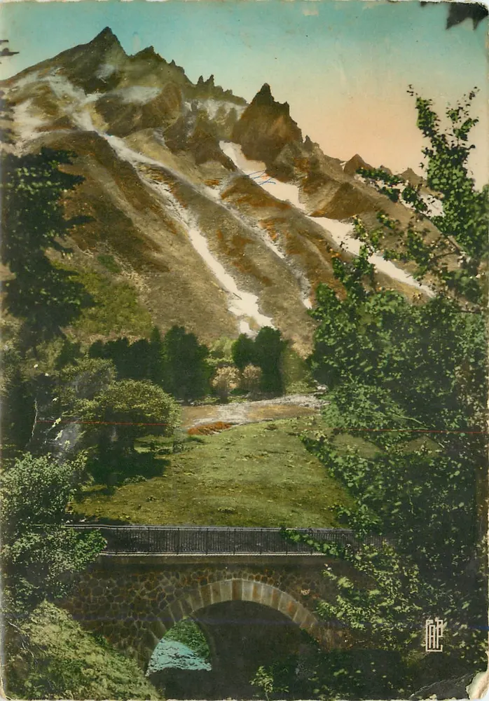Ansicht des Pic du Sancy vom Pont de la Dore — Verlag REAL-PHOTO (50) - Vorderseite
