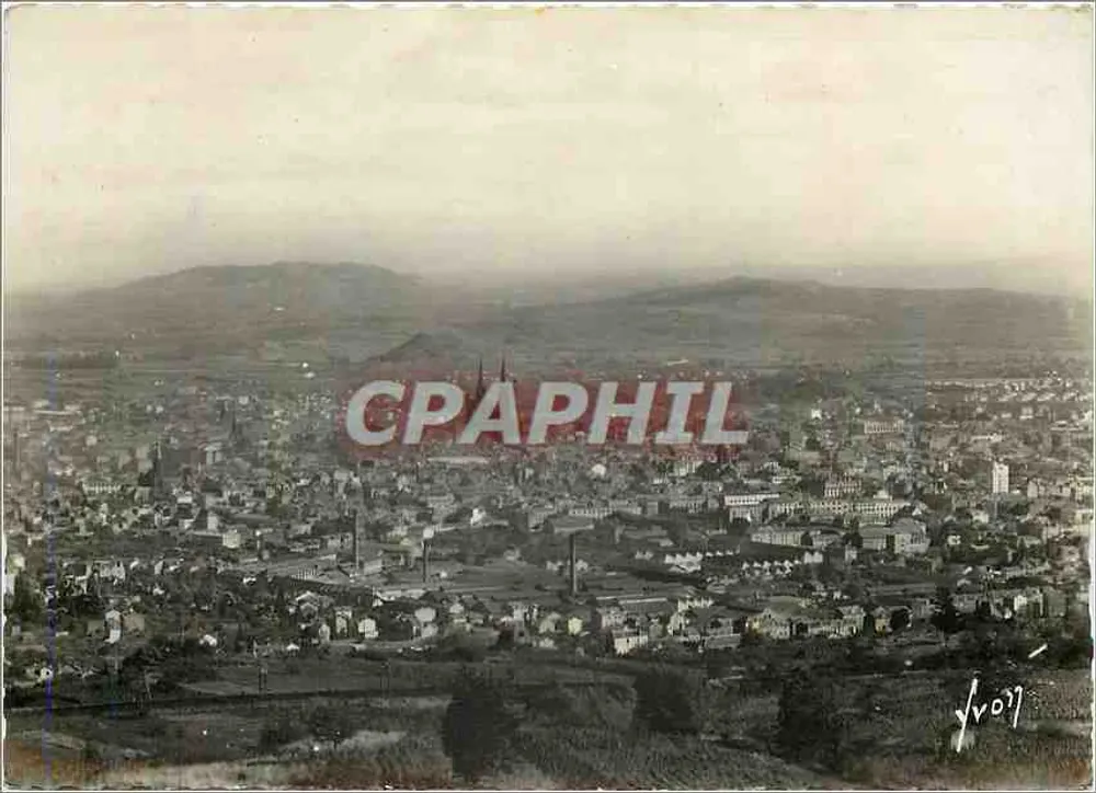 Clermont-Ferrand (P.-de-D.) — Vista geral — Editor d'Art, 15, Rue Martel, Paris - Frente