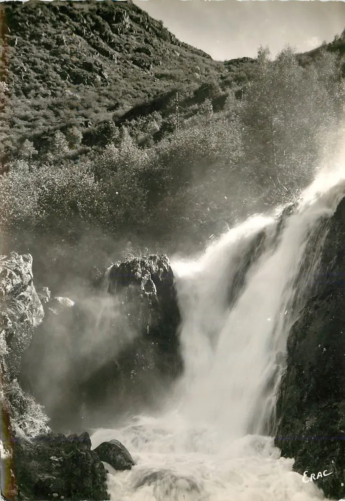 Ax-les-Thermes — Wasserfall der Bézines — Editions d'Art « ERAC » - Vorderseite