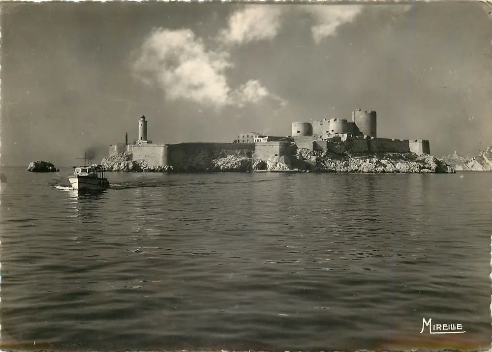 O Castelo d'If — Marselha (B.-du-R.) — Edição Mireille - Frente