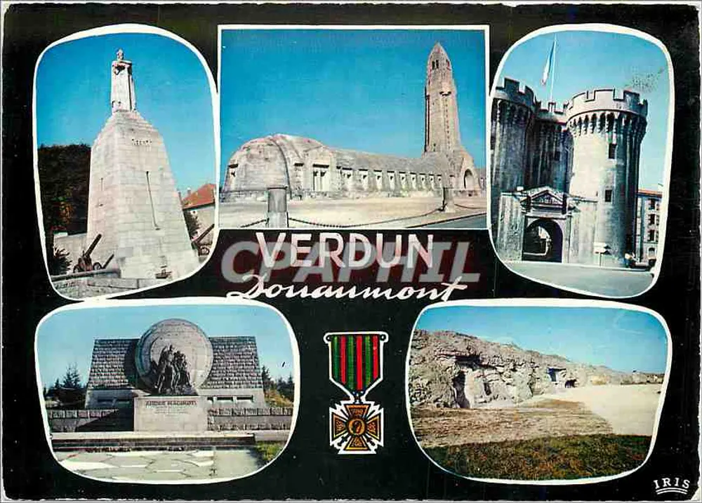 Verdun-Douaumont — locais memoráveis — Edições 'La Bigogne' REIMS - Frente