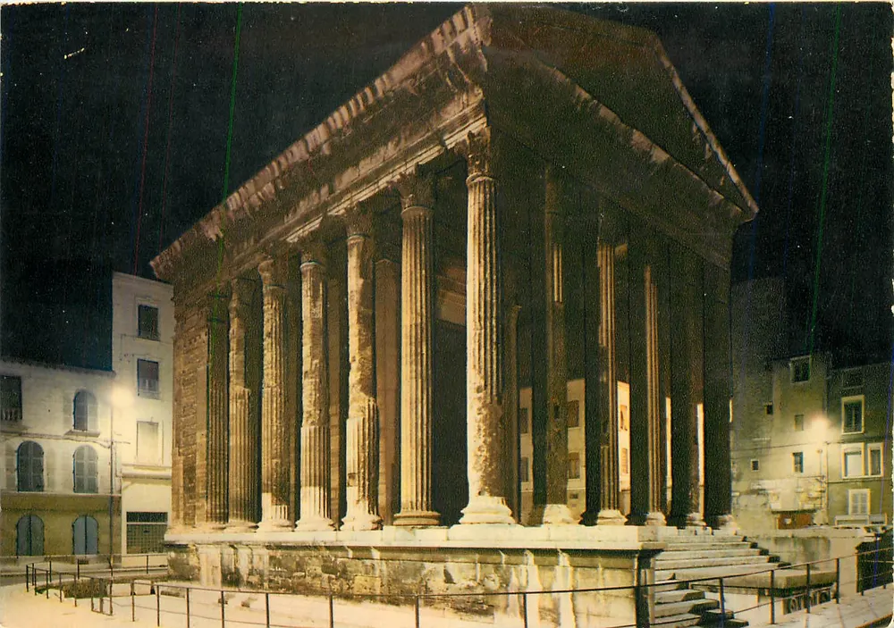 Tempel von Augustus und Livia — Vienne (Isère) — Drucker Combier - Vorderseite