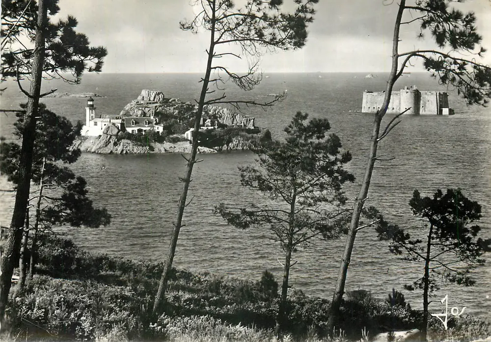 Carantec (Finistère) — L'Île Louet und Schloss Taureau — Éditions d'Art Morlaix, n°1294 - Vorderseite