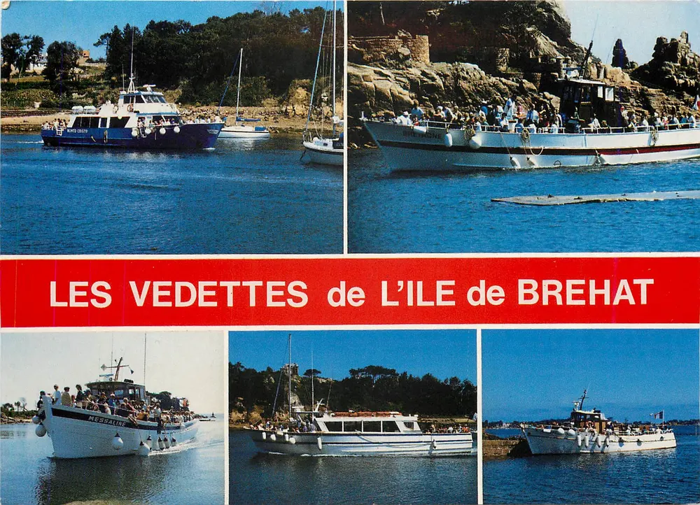 As vedetas da ilha de Brehat — Les Éditions du Gabier, n° 391/22 - Frente