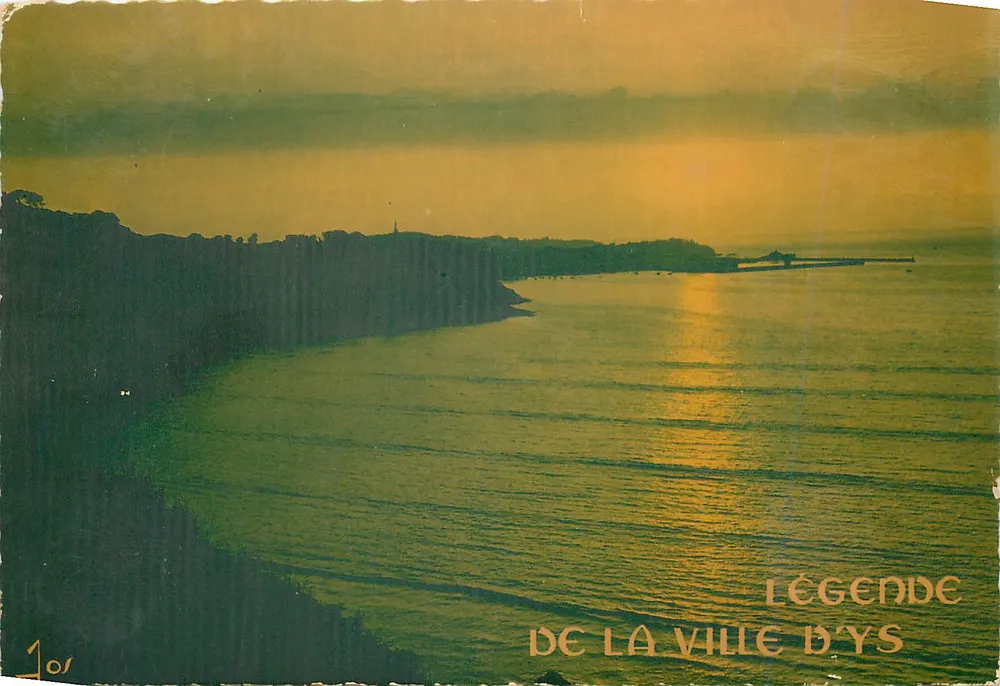 Lenda da cidade de Ys — Edições d'Art Iris Jos - Frente