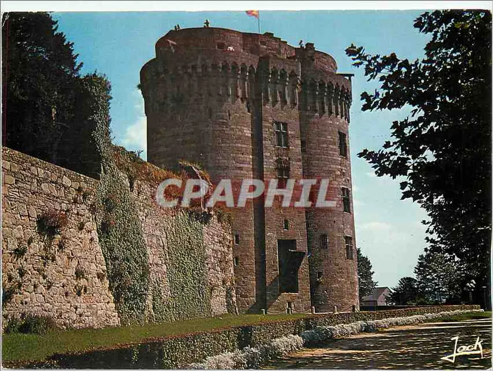 Castelo de Dinan — XIV e XV séculos — Éditions d'Art 'Jack' Louannec - Frente
