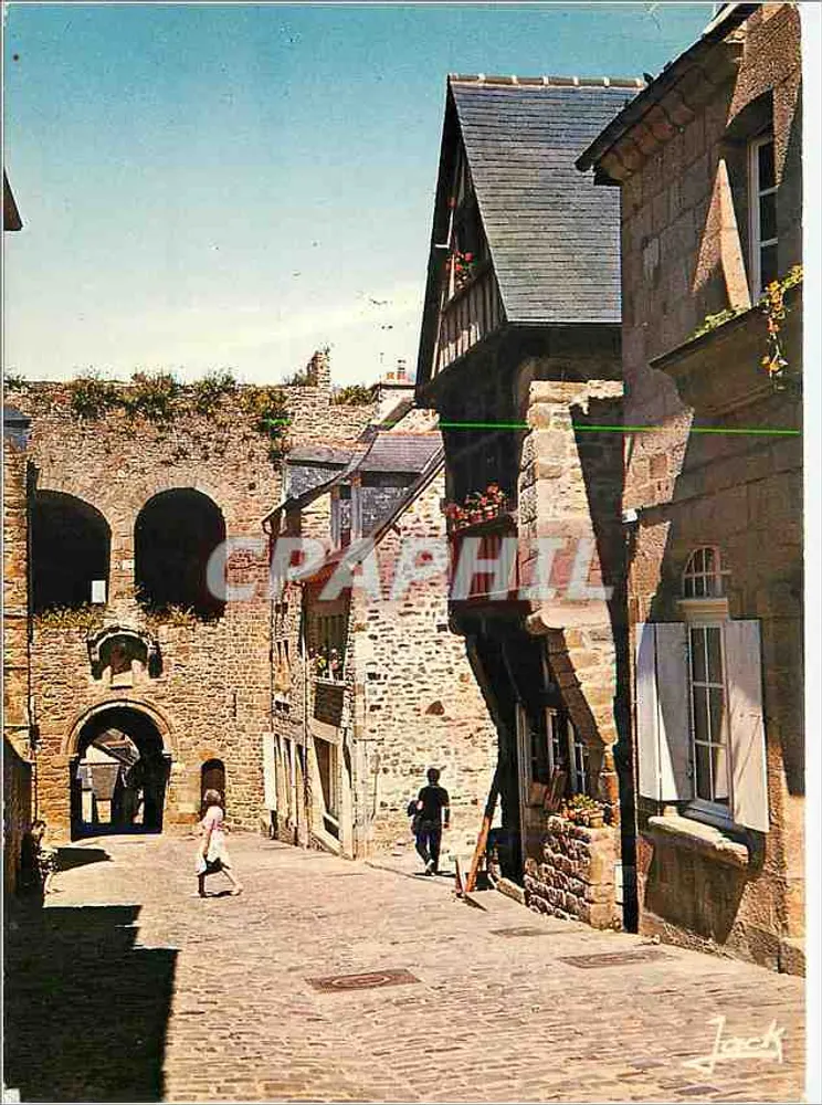 Dinan - A porta do Jerzual (XIV e XV) — Edições d'Art Lourannecc - Frente