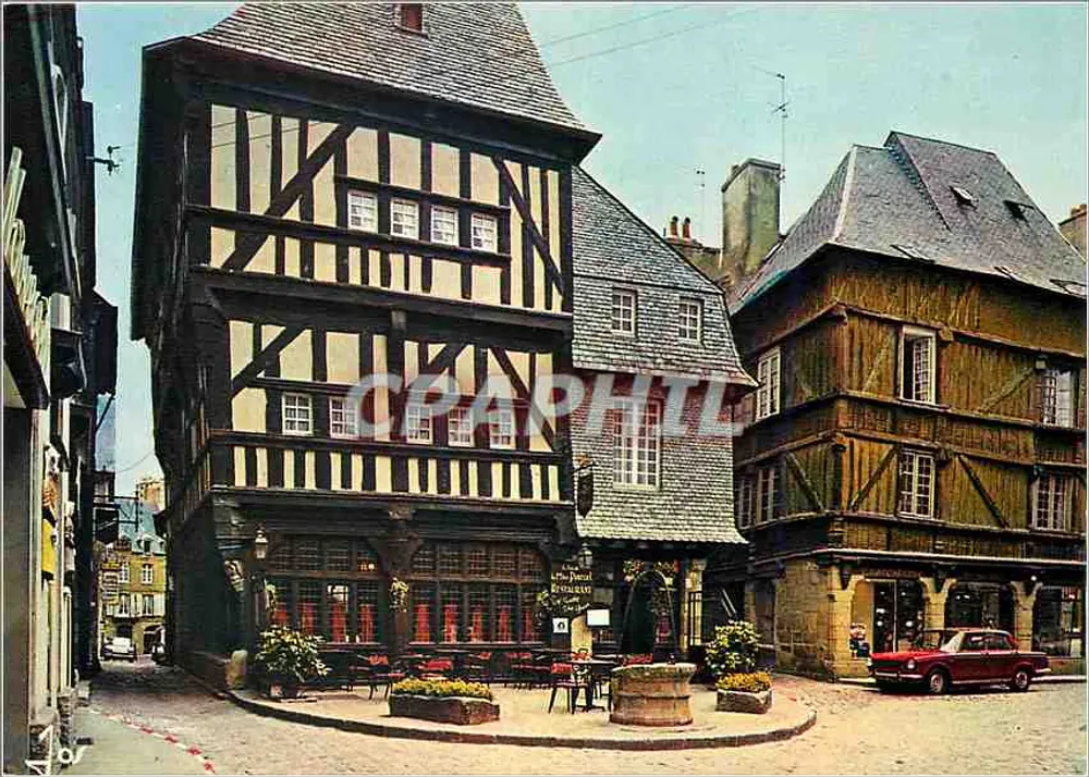 Casas com colmios — Dinan (C.-du-N.) — Éditions d'Art JOS - Frente