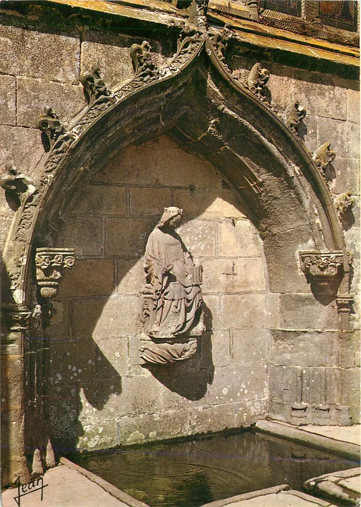 La fontaine miraculeuse du Folgoët — Finistère — Les Éditions Audierne - Recto