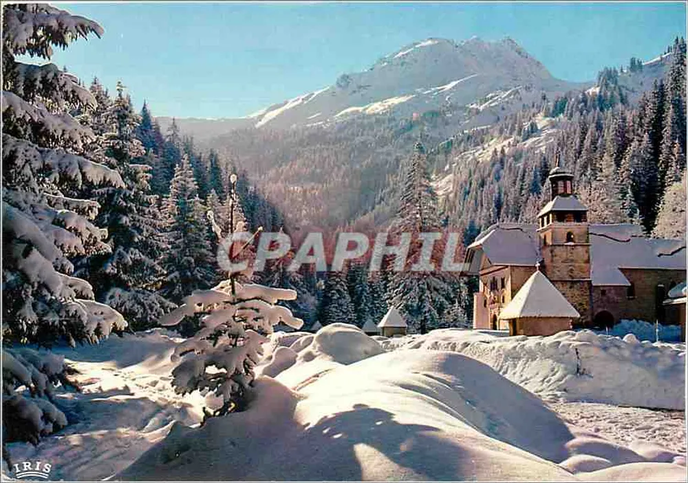 A Capela das Neves — Megève — Editor IRIS, n° 3083 - Frente