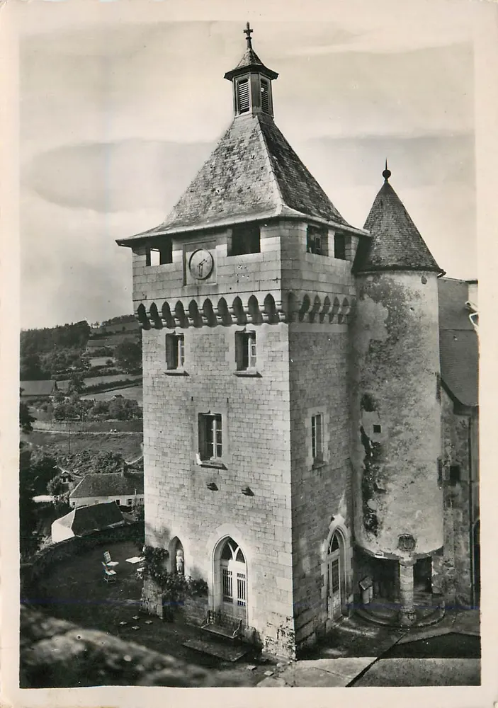 Chastellux (Yonne) — Turm der Uhr — unbekannter Verlag, Seriennummer nicht sichtbar - Vorderseite