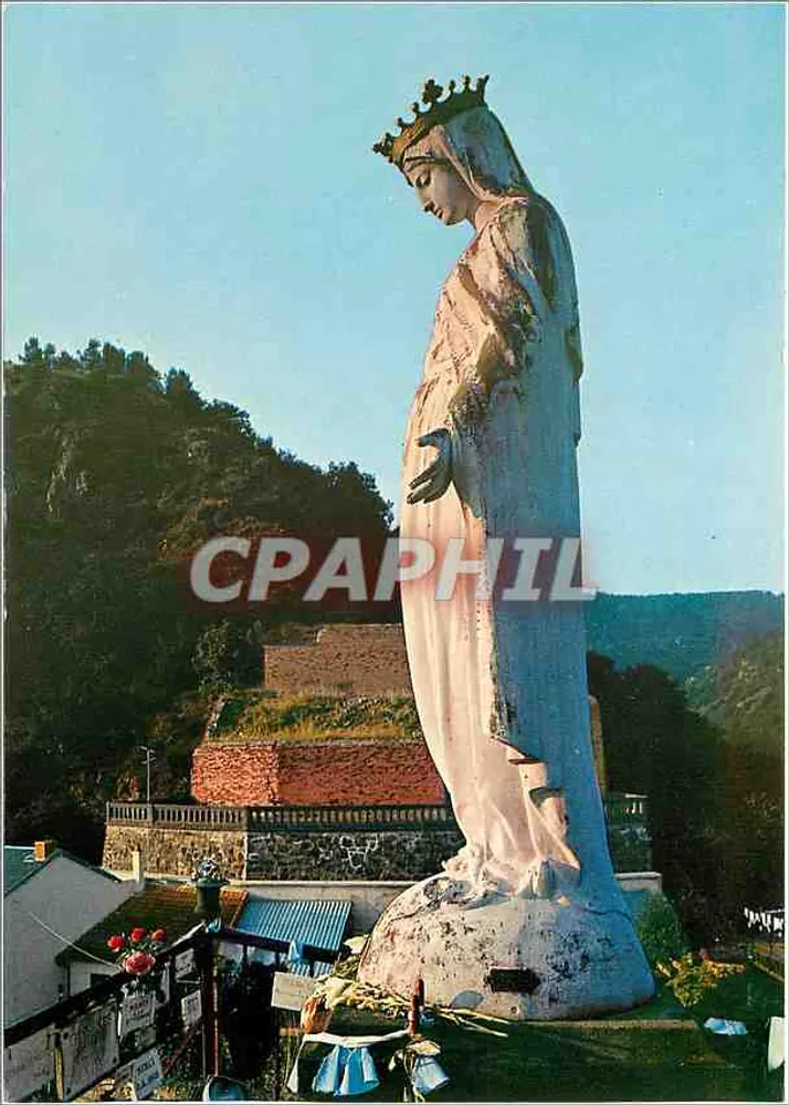 Die Jungfrau vom Pic d'Alibert — Châteauneuf-les-Bains (63) — Verlag Combier - Vorderseite