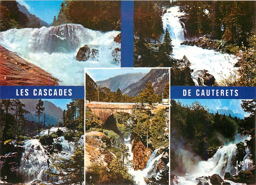 As Cataratas de Cauterets — Éditions Jean-Jaurès d'Acueil - Frente