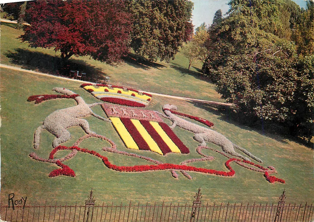 Jardim do Thabor - Armas da Bretanha — Rennes — Edições Rody, n° 283 - Frente