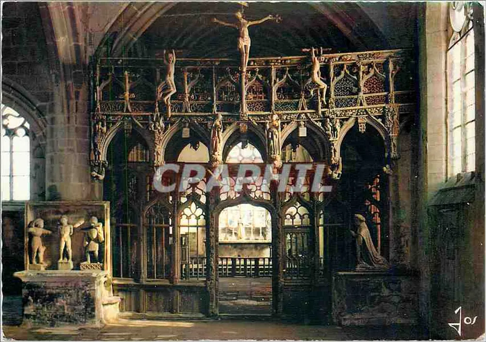 Chapelle Saint-Fiacre — Der Chorvorhang — Editions d'Art JOS - Vorderseite