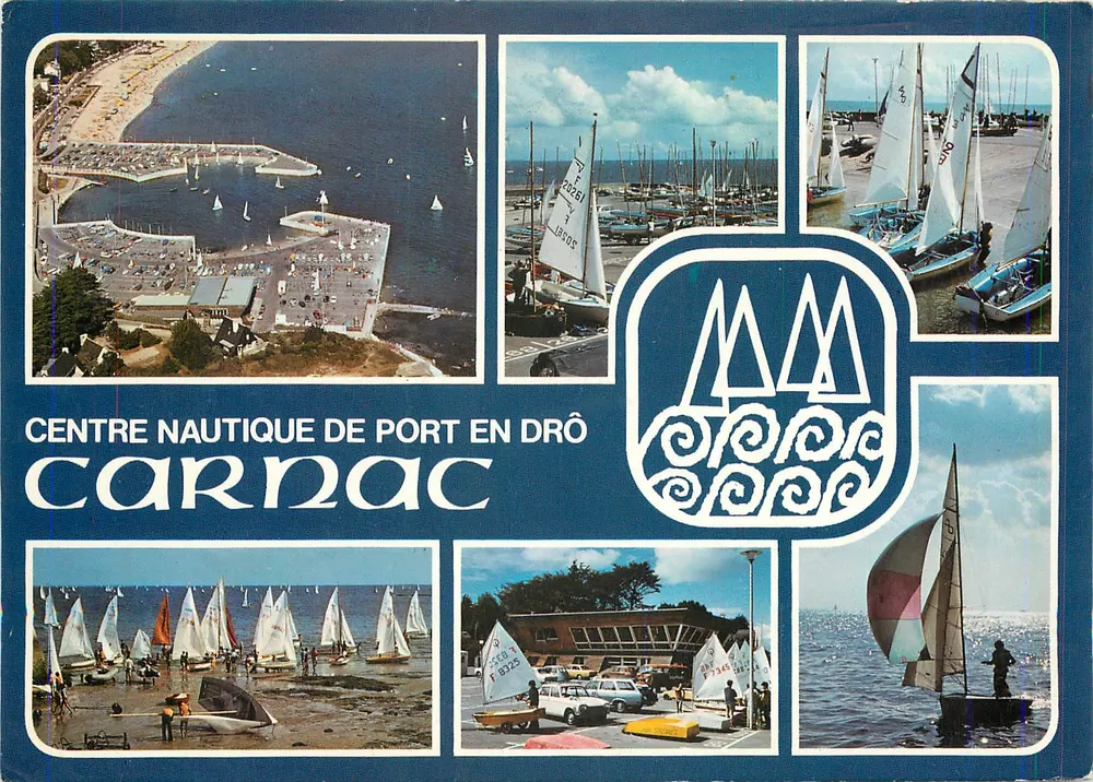 Centro Náutico de Port en Drô — Carnac — Éditions de la Bretagne Pittoresque - Frente