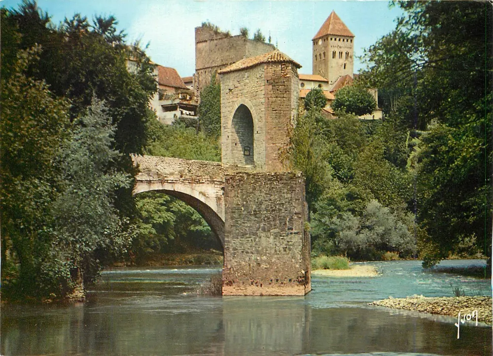 Sauveterre-de-Béarn — Die Brücke der Legende — Éditions d'Art YVON - Vorderseite