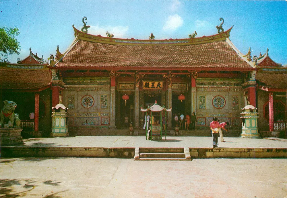 Siang Lim Tempel — ältester und größter buddhistischer Tempel Singapurs — Verlag S.W. SINGAPORE, n° S7450 - Vorderseite