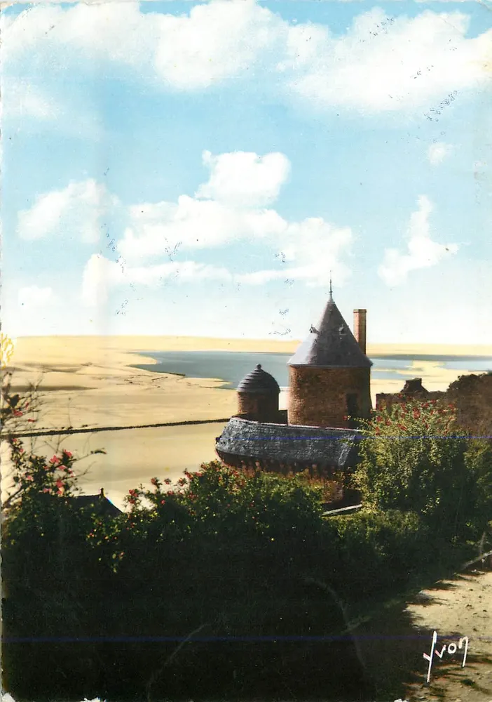 Mont Saint-Michel — Die Mauern — Westseite — Les Éditions d'Art - Vorderseite