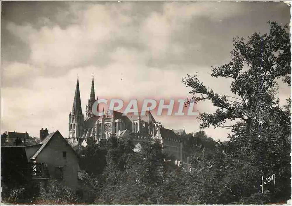 Chartres (Eure-et-Loir) — A Catedral — Edições de Arte Martel - Frente