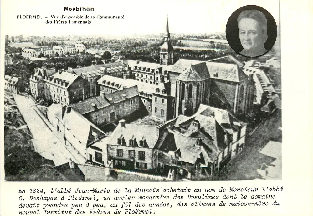 Ploërmel — Ansicht der Gemeinschaft der Brüder Lamennais — Pierre Artaud & Cie - Vorderseite