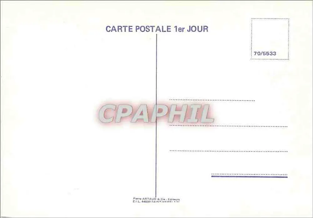 Ploërmel — Ansicht der Gemeinschaft der Brüder Lamennais — Pierre Artaud & Cie - Rückseite