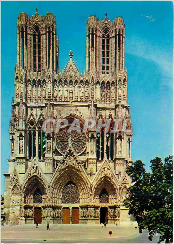 Reims — Catedral — Edições GREFF - Frente