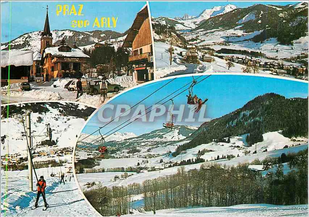 Praz sur Arly — estação de esqui — Éditions J. Cellard - Frente
