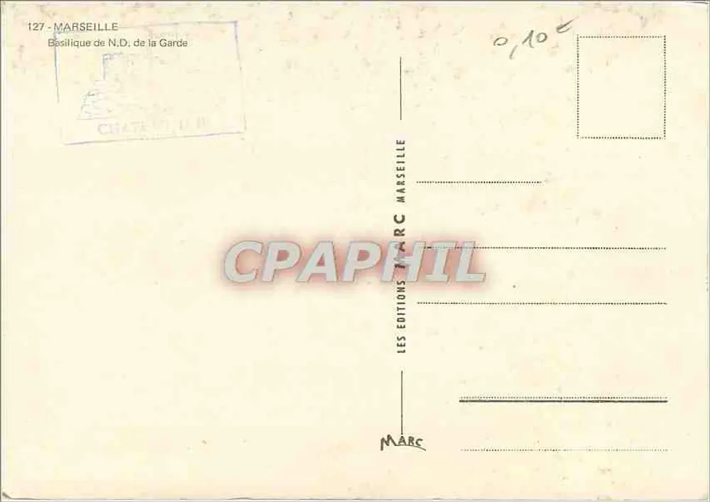Basílica Nossa Senhora da Guarda — Marselha — Edições Marc - Verso