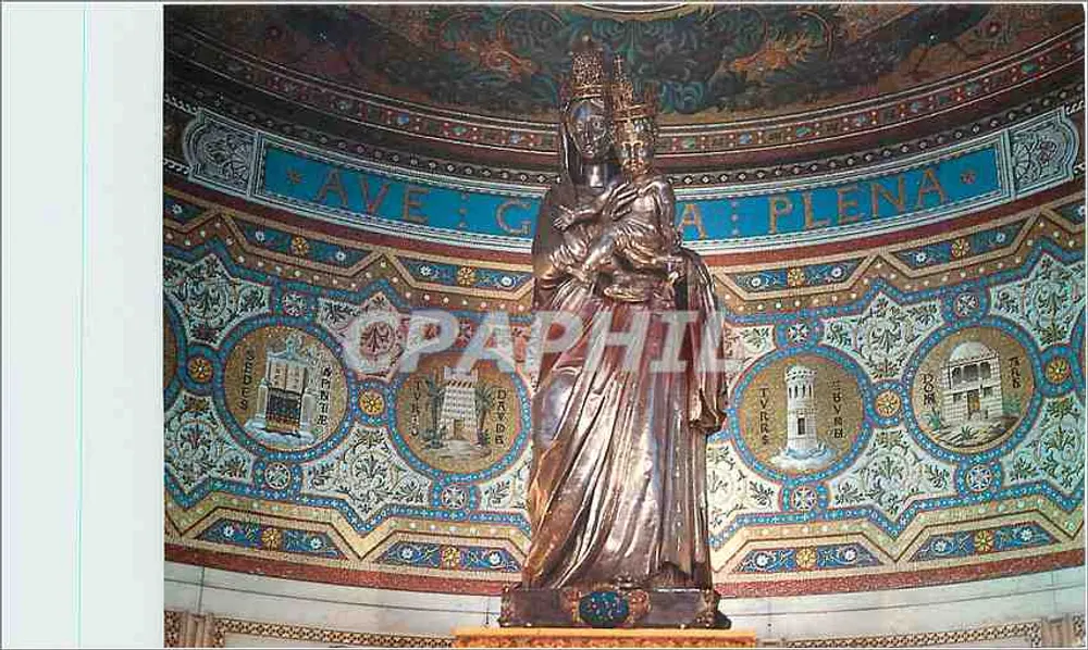 Basilika Notre-Dame de la Garde — Jungfrau des Krönungs — editions de France - Vorderseite