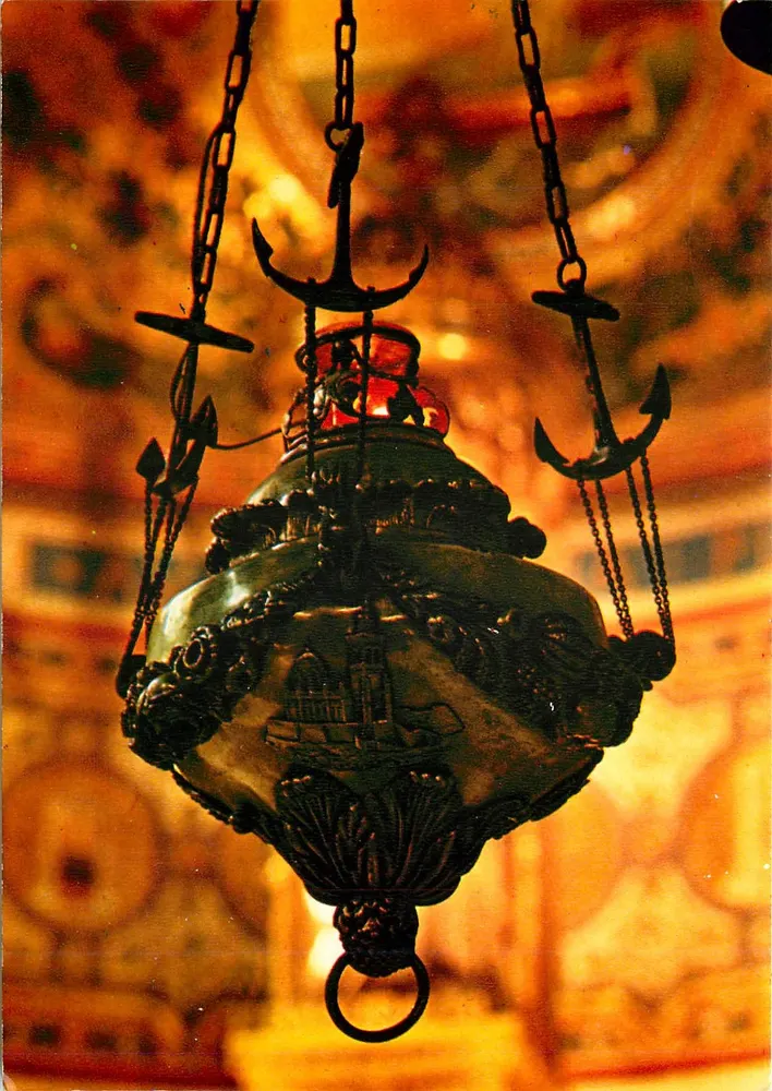 Silberlampe des Heiligtums — Basilika Notre-Dame de la Garde — Éditions de France - Vorderseite