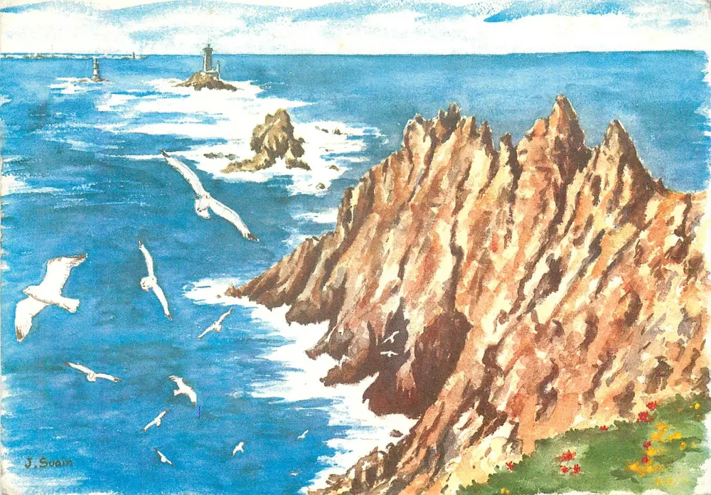 Pointe du Raz — Bretagne — J. Suain - Frente