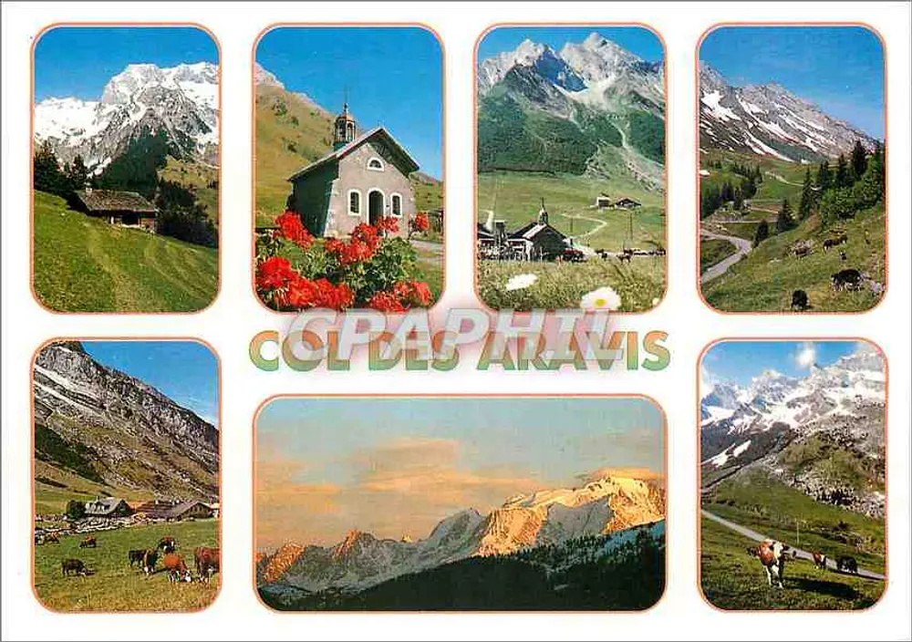 Col des Aravis — Haute-Savoie — n° de série 45 BIS CA - Frente