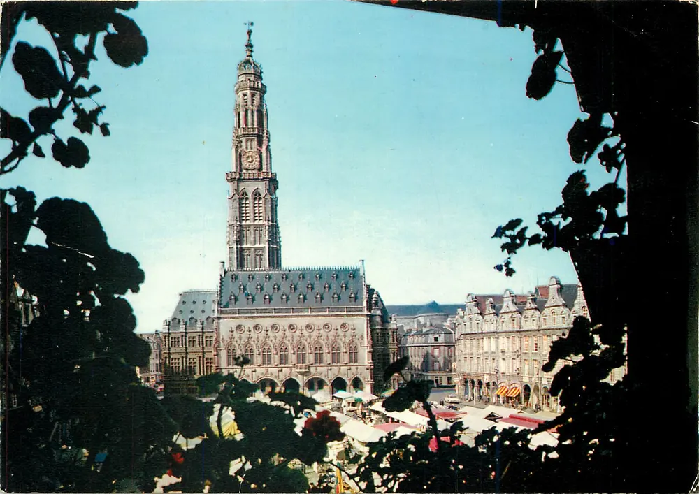 Arras — O Hotel de Ville — Edições Diplôme Mexichrome n°62.041.77 - Frente