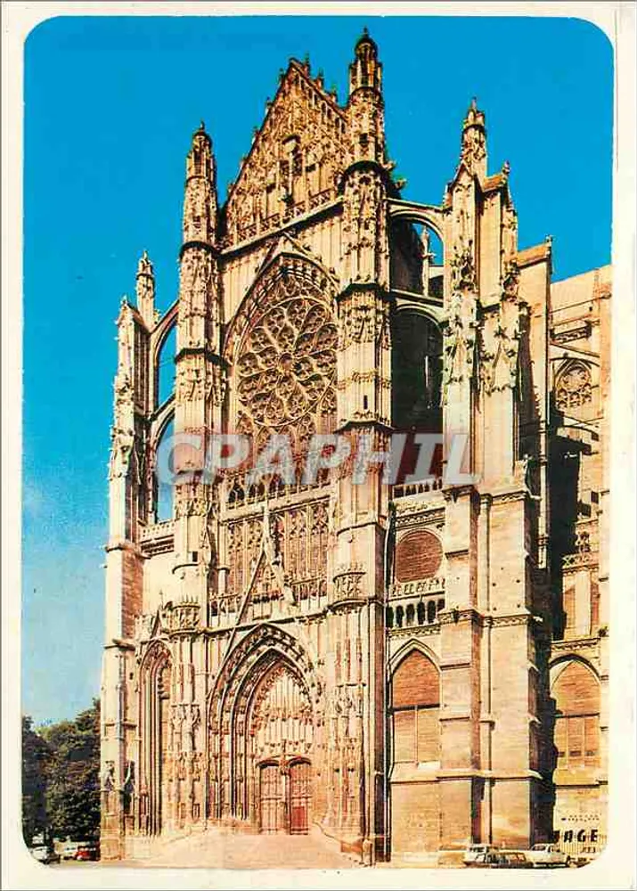 Beauvais - Cathédrale Saint-Pierre - Portail et transept-Sud — Éditions MAGE, Drancy - Recto