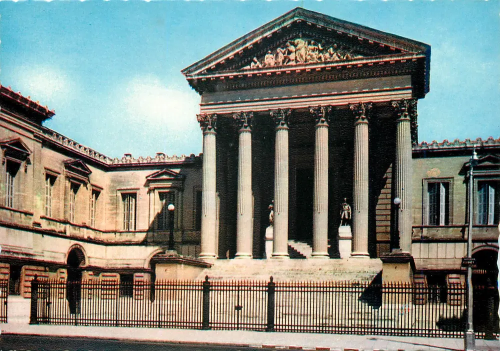 Montpellier (Hérault) — O Palácio de Justiça — Les Éditions Modernes & Théojac, Limoges - Frente