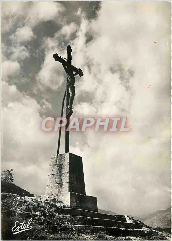O Calvário — Saint-Martin-du-Canigou — Éditions de Luxe Estel, n°10001 - Frente