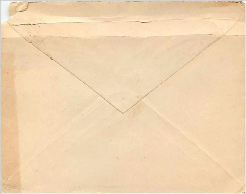 Agra — Balwant Rajput College — The Home Correspondence School, Springfield, Mass. U.S.A. - Verso