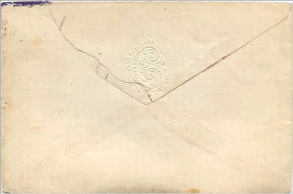 Carta postal americana — Boston — editor desconhecido, número de série não visível - Verso