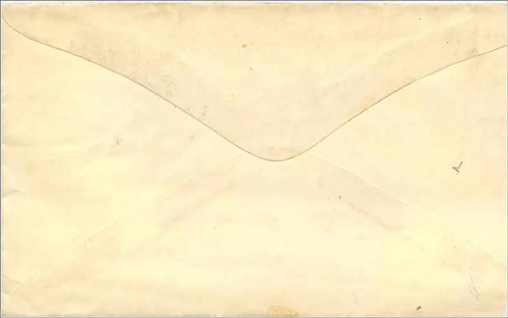 Bangor — Carta para M. Roan C. Reed em Milford — Editor não visível - Verso