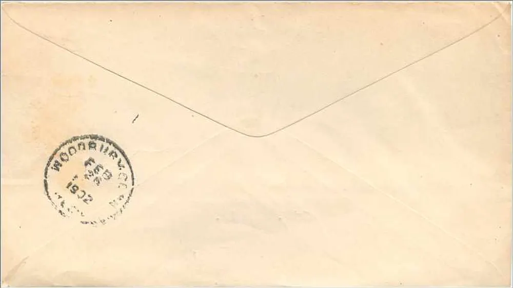 The Bradley-Smith Co. — New Haven, Conn. — 1902 - Rückseite