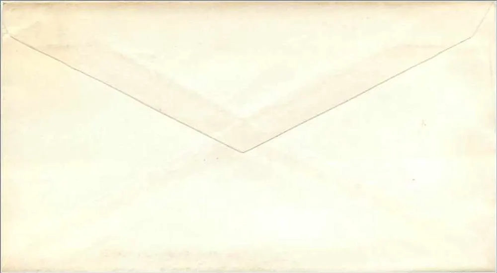 Carta postal enviada para Miss H.A. Walker em Titusville, Pa. — Editor não visível — Selos de 3 centavos - Verso