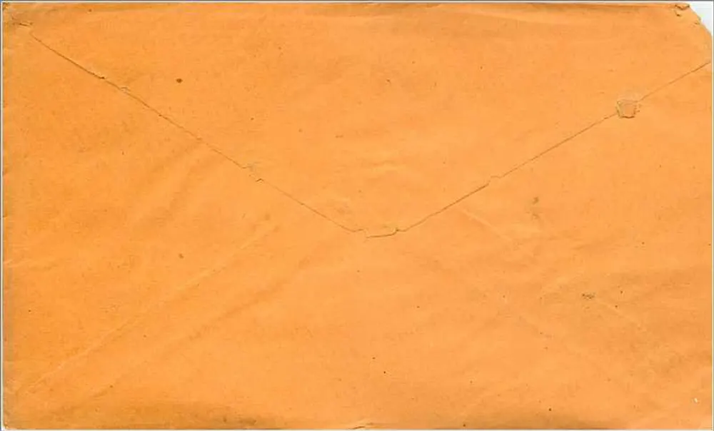 Hartford — datiert 1865 — 3-Cent-Stempel - Rückseite